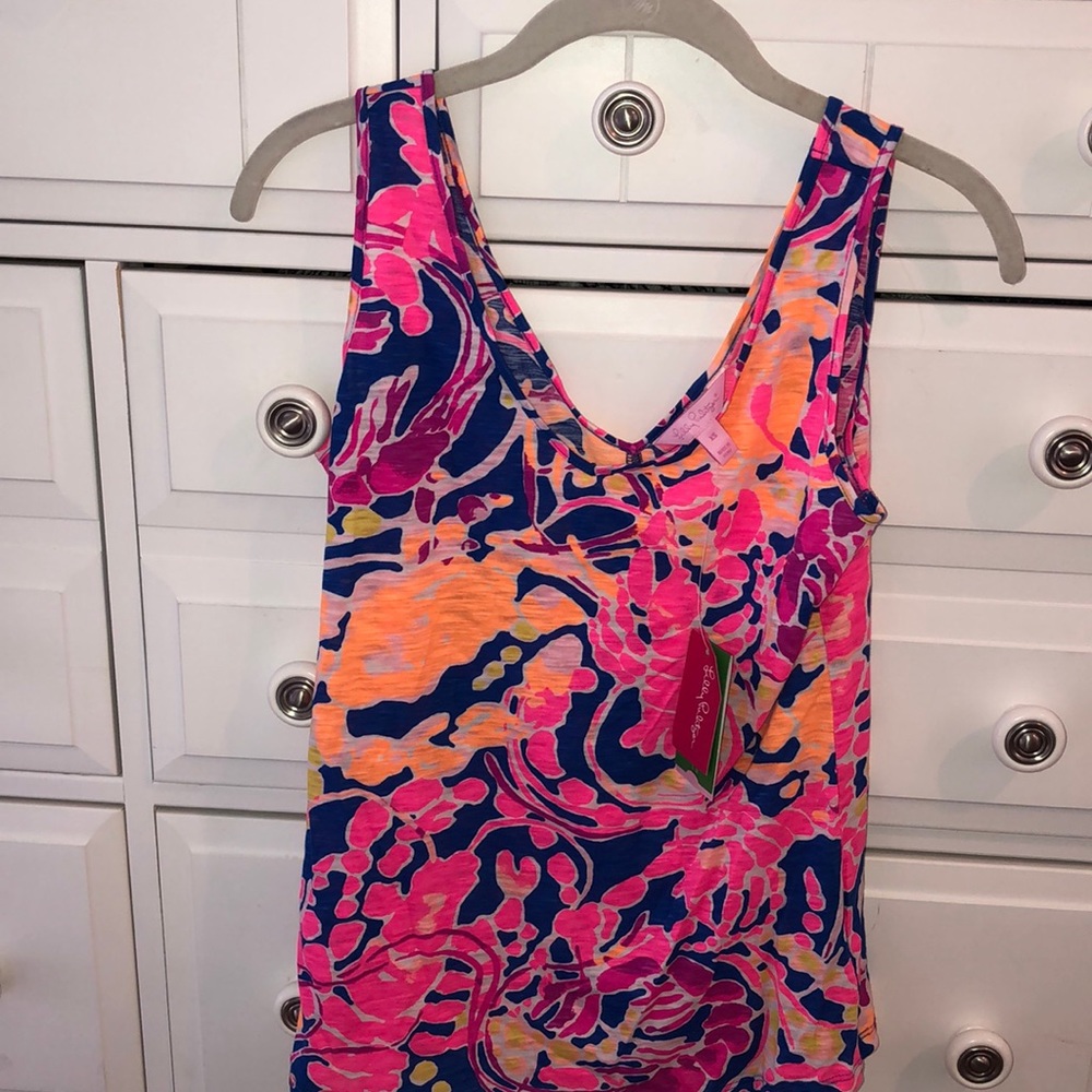 Lilly Pulitzer Patterned Tank Top!